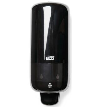 Dispenser TORK manuell skum/flyt S4 sort